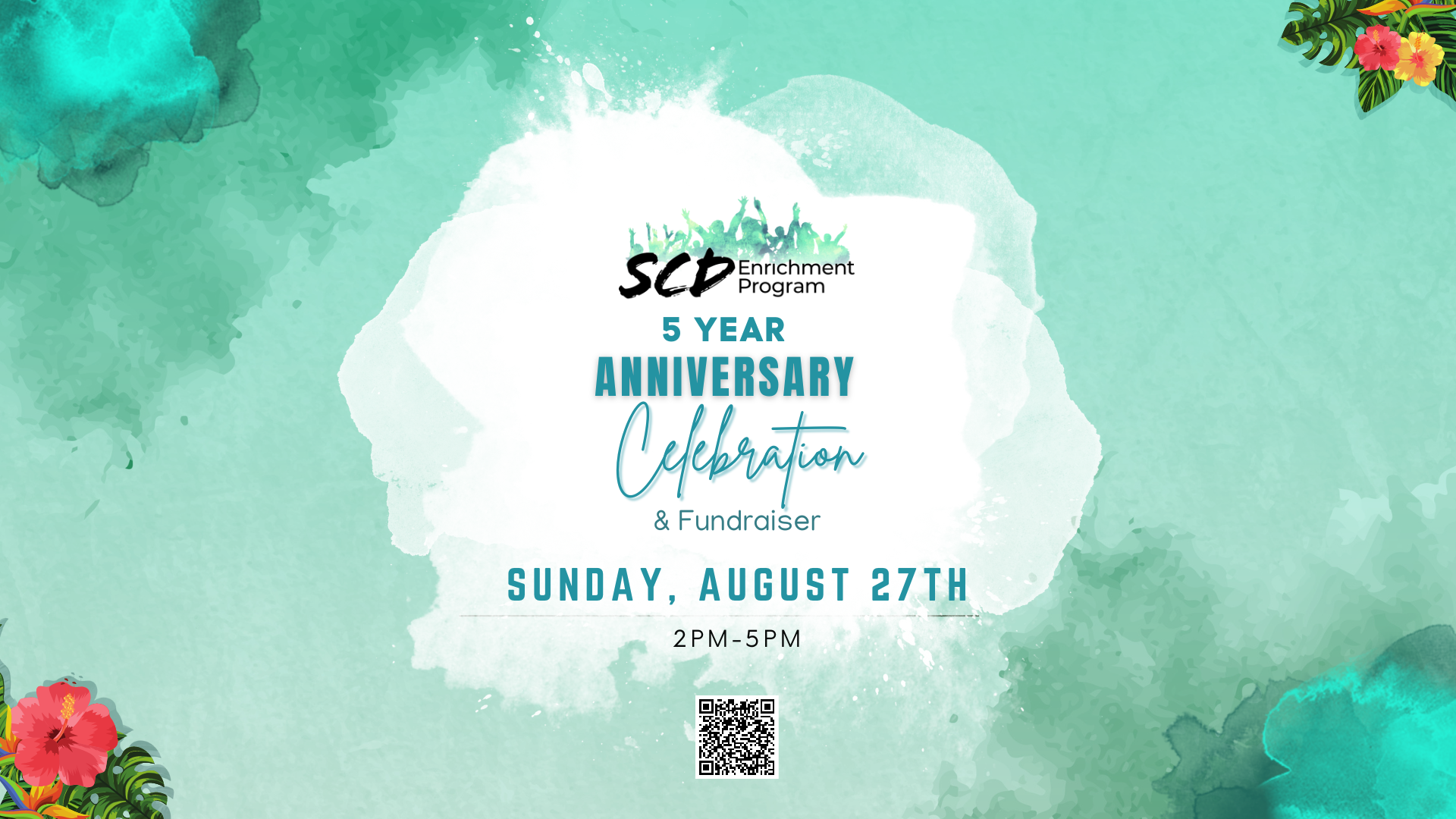 SCDEP 5th Anniversary Ticket Banner